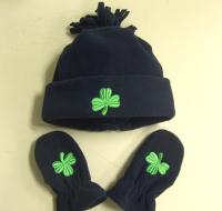 BABY FLEECE CAP & MITTENS